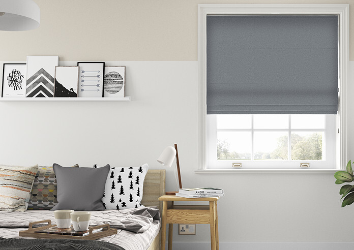 Oslo, Carbon - Twist&Fit Roman Blind - Image 3